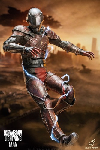 FLASHPOINT FP-22166 DOOMSDAY LIGHTNING MAN FLASH SNYDER JUSTICE 1/6 IN STOCK - Foto 13 di 18