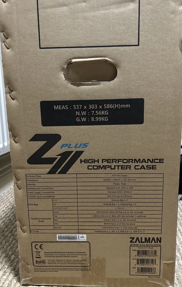 PC Gaming NVIDIA GTX 1650 S 32GB RAM AMD 8 Core 4.0Ghz Cooler 2TB SSHD 240GB SSD - Image 3 of 4