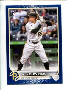 2022 Topps Update Series Royal Blue #US236  Jack Suwinski ⚾ RC