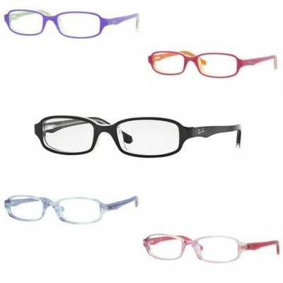 Ray-Ban da Bambino Rettangolare Acetato Occhiali da Vista Montature RB1521  Nuovo | eBay