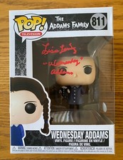 Lisa Loring Wednesday Addams #811 The Addams Family Signed Funko Pop PSA COA