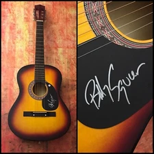 GFA Don't Say No The Stroke * BILLY SQUIER * Signed Acoustic Guitar C COA