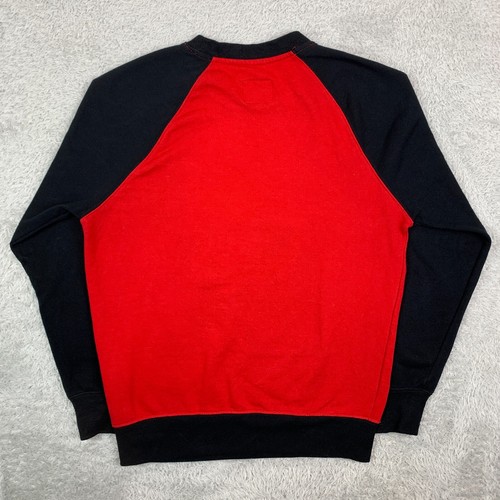Felpa Pullover Atlanta Hawks NBA Basketball Club Rossa Taglia Media M - Foto 8 di 16