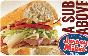 jersey mike's gift card walmart