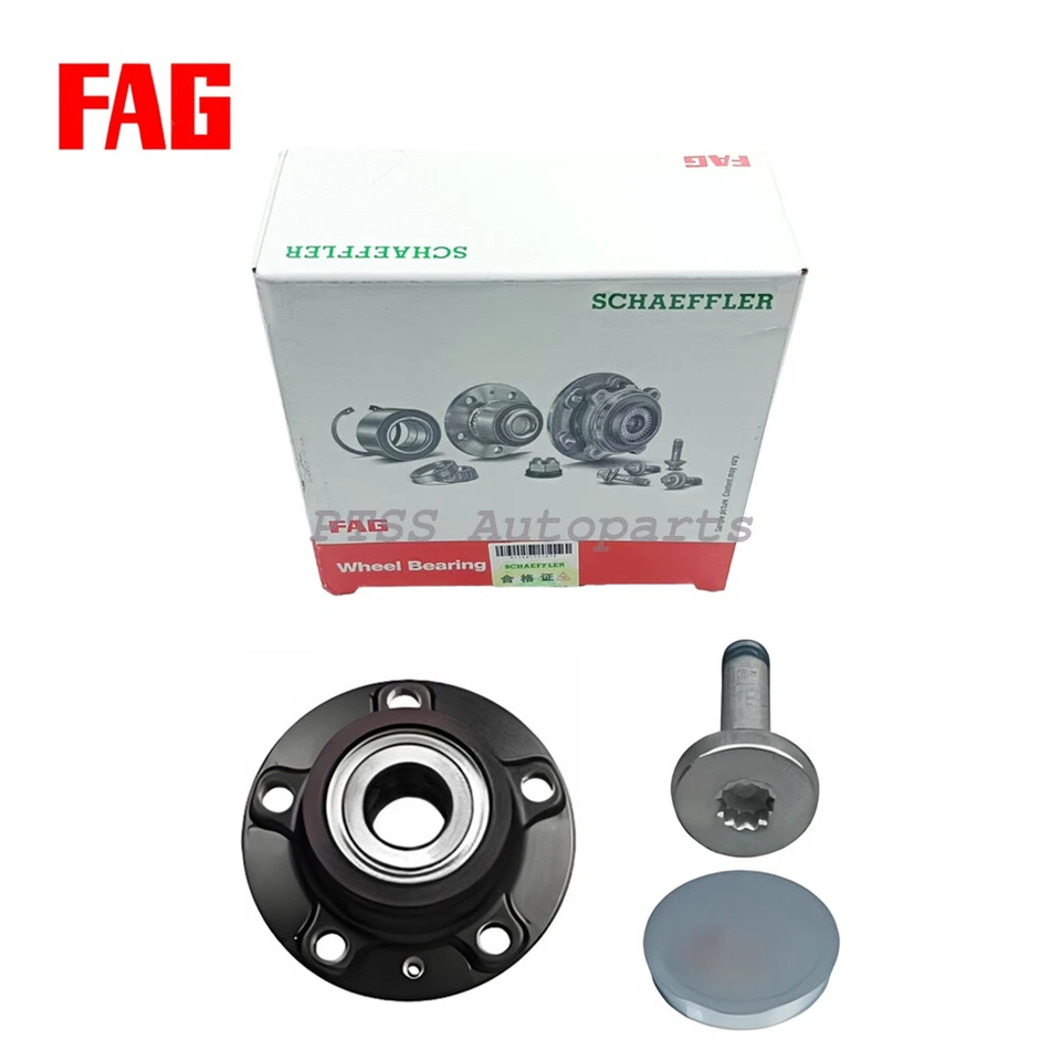 Conjunto de cojinete de cubo de rueda trasera FAG 1K0501611G fabricante de equipos originales para SEAT ALTEA XL 2006-2009 Foto 4 de 4