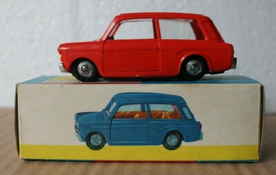 Lotto Politoys – Voiture Miniature Disney, Italie 1970, Acier Bleu, Signée