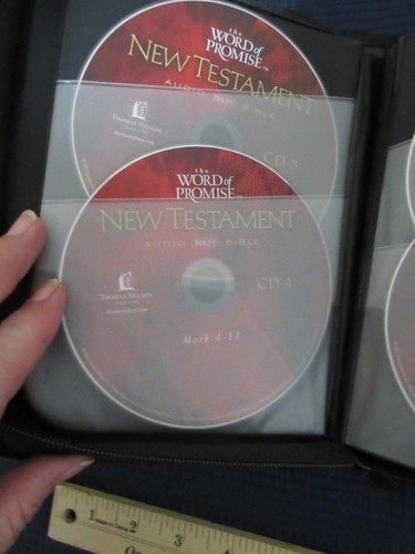 The Word of Promise New Testament Audio Bible 20 CD Set with 1 Behind the Scenes - Picture 8 of 9