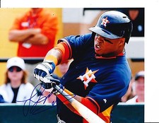 HOUSTON ASTROS HANK CONGER SIGNED 8X10