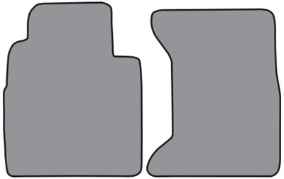 1989 Dodge D150 Cutpile Carpet Logo Floor Mat 2pc