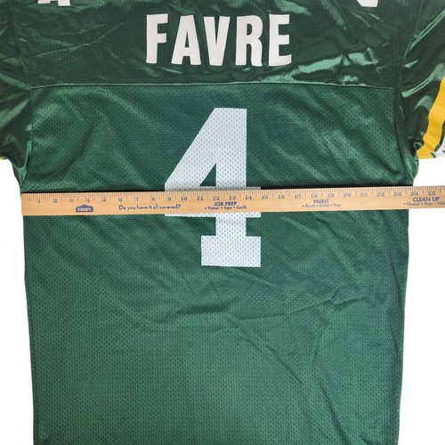 Brett Favre Trikot Herren XL Vintage Green Bay Packers NFL Football Champion - Bild 5 von 6
