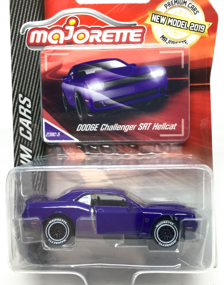 Majorette Dodge Challenger SRT Hellcat Purple 1:66 (3