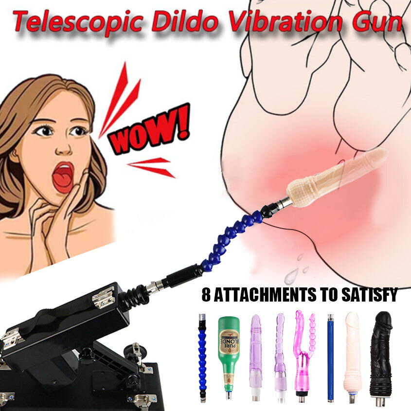 Sex Machine Toy Male Women Auto Masturbator-Fucking-Love Machine W/Dildo Adult