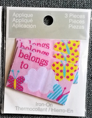 @3 PACK "PERTENECE A" COHETE ESPACIAL/MARIPOSAS PLANCHAR/COSER APLIQUES/PARCHE@ - Imagen 3 de 5