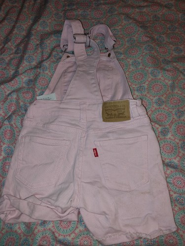 Disney Toddler Overalls Sz 4T Cinderella Pink - Picture 4 of 5