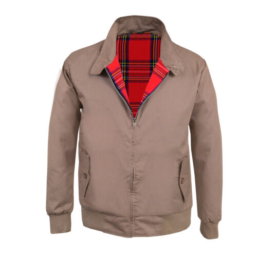Chaqueta de otoño vieja escuela Canterbury blusa chaqueta inglesa forro a cuadros XS-4XL DE - Imagen 46 de 47