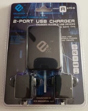 EZ Collection - 2 Port USB charger - ICS Innovation intelligent charging system