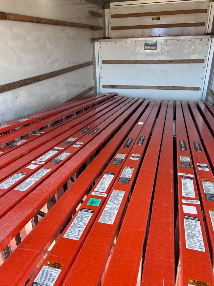 Louisville Ladder fm1414h Never used 14ft ladder 375lb capacity - Image 3 of 3