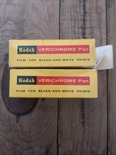 TWO Kodak Verichrome Pan Film VP 122 B&W Vintage Exp