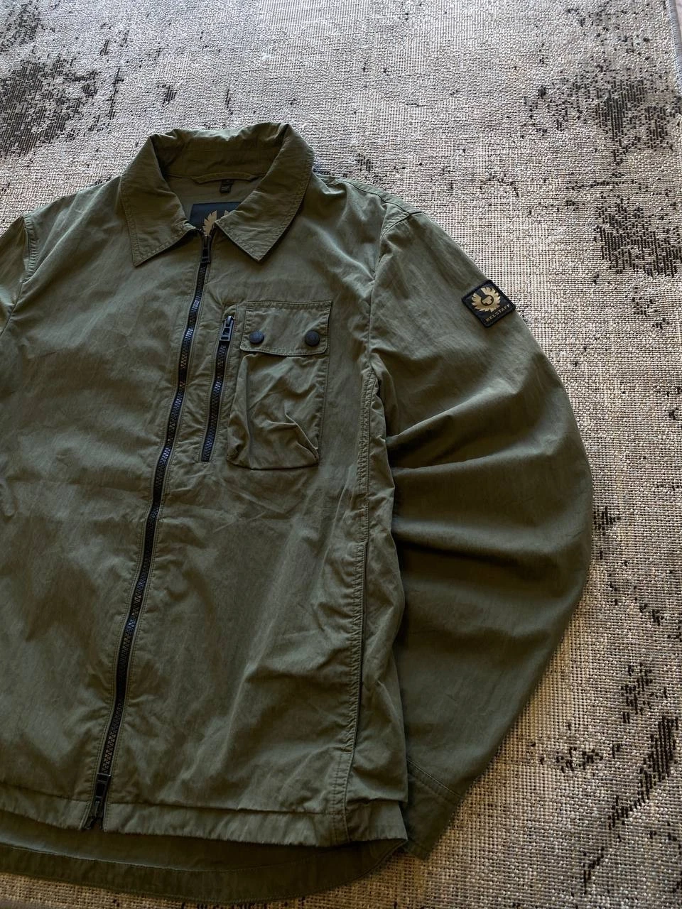 Belstaff Khaki Jacket Size Medium - product detail image 6