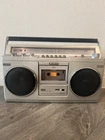 Vintage SONY AM/FM Stereo Cassette Recorder Boombox CFS-45 Radio Works Read Desc