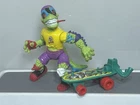 Vintage 1990 TMNT Teenage Mutant Ninja Turtles Mondo Gecko Figure Complete
