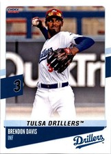 Choice MiLB 2024 Tulsa Drillers #25 Brendon Davis