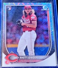 2025 Bowman - Rhett Lowder #6 Chrome Mojo Refractor (RC)
