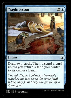 2017 Hour of Devastation Tragic Lesson Expansion/Common #51