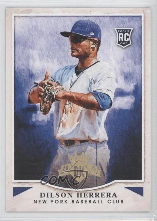 2015 Panini Diamond Kings Gold 13/25 Dilson Herrera #159 Rookie RC 00k7