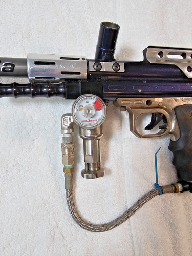 Custom WGP Mod. Autococker .68 Marker DYE Frame ANS Gen-X2 Reg Dirt BA Barrel - Picture 3 of 9