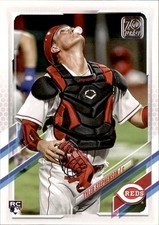2021 Topps - Tyler Stephenson #153 Fielding (RC)