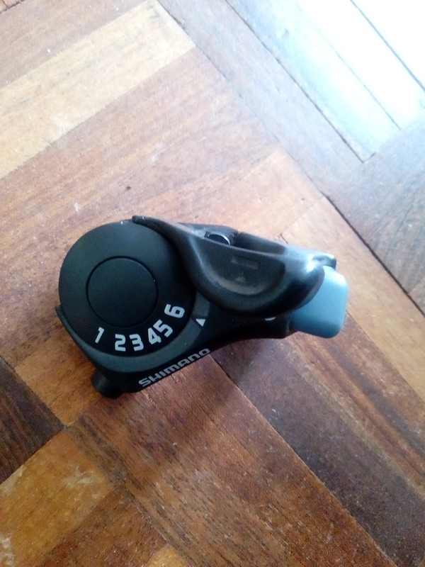 Shimano SIS Index SL-TX30-7R 7-Speed Right Hand (Rear) Thumb Gear Shifter