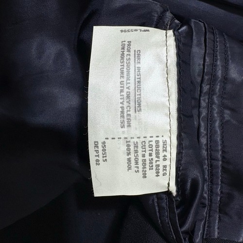 Vintage Brooks Brothers Makers Brooksease Anzug Sakko Herren 40R Schwarz Wolle - Bild 9 von 10