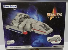 Star Trek Danube Class Runabout 693 Piece Bluebrixx Building Block Set NIB