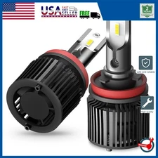 AUXITO H11 H8 LED Headlight Bulbs Low Beam Conversion Kit 16000LM White X1 US EK
