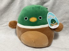Squishmallow Avery the Mallard Duck Plush Toy 8" Green Bird with Tags