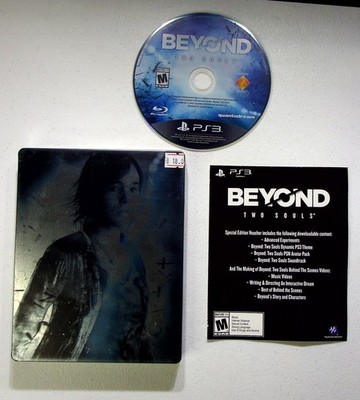 Beyond Two Souls Special Edition PS3 Video Game Interactive Drama Steelbook