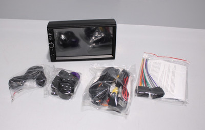 Podofo Autoradio 2 DIN 128G Carplay 7 Zoll GPS NAVI FM Bluetooth Kamera SH4AMPOD