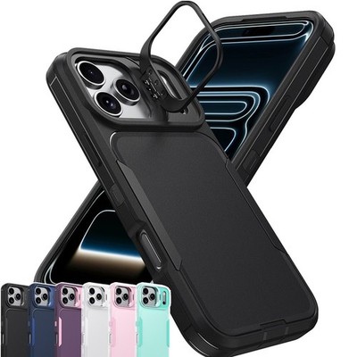 Handyhülle Für iPhone 17 E 16 15 14 13 12 Pro Max Stoßfest Camera ständer Cover