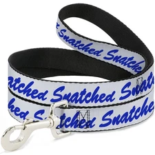 Dog Leash SNATCHED Script  White/Blue