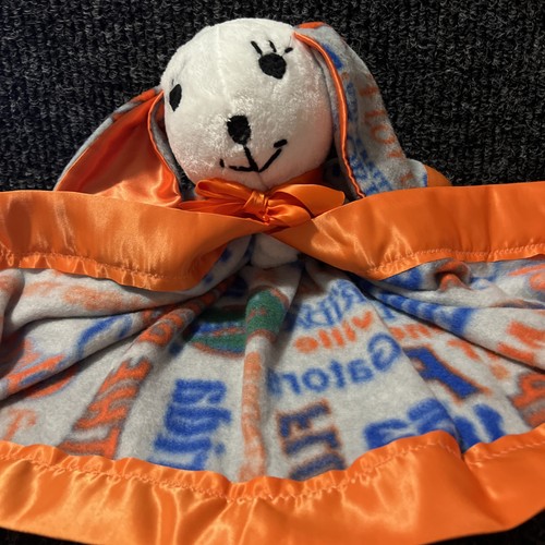 FL GATORS BABY Snuggle Buddy Lovey Blanket Plush Bunny - Picture 5 of 5