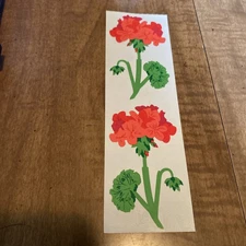 Mrs. Grossman's Stickers GERANIUM