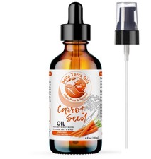 Natural Cold-Pressed Carrot Seed Oil 100% Pur...