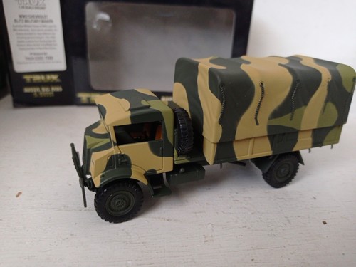 Chevrolet Blitz Military Wagon Trux 1/76 6eme Division AIS Ref Tx8b WWII - Foto 2 di 11