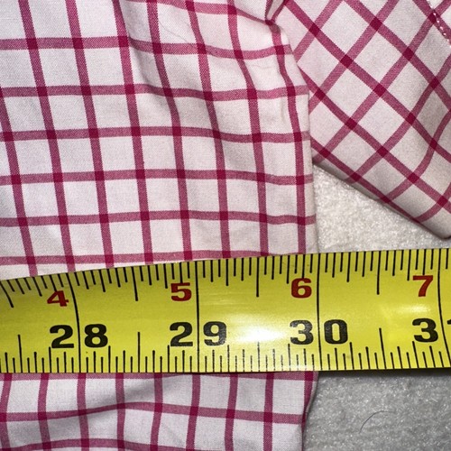 EUC Ralph Lauren Shirt Custom Fit Pink White Check Navy Blue Pony Logo, Size 2XB - Picture 5 of 7