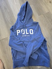 Polo Ralph Lauren Men's Triple-Pony Fleece Hoodie Cruise Navy, Size L