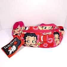 BETTY BOOP Adjustable Fanny Pack Wallet Crossbody Shoulder Coin Bag PURSE NWT