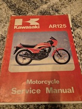 Kawasaki Shop Repair Service Workshop Manual AR125 (part number 99924-1042-02)