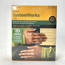 Symantec Norton System works 2006 Windows Factory Sealed