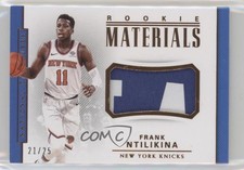 2017 Panini National Treasures Rookie Materials Bronze 21/25 Frank Ntilikina 0b0